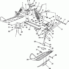 440 INDY - 0982760 Front suspension and ski