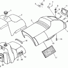 440 XCR - 0981660 Seat and gas tank
