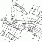 500 - E982764A Front torque arm 500 indy 0982764(a)(b) and european 500...