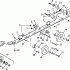 500 - E982764A Rail mounting (suspension) 500 indy 0982764(a)(b) and eu...
