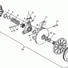 WIDETRAK LX - 0982065 Drive clutch widetrak lx 0982065 and european widetrak l...