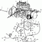 600 XC - 0981758 Крепление двигателя
