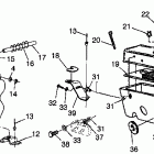 XCF - 0981643 Oil tank / air box xcf 0981643