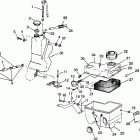 440 INDY - 0982760 Oil tank  /  air box