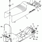 SUPER SPORT - 0980761 Seat and gas tank