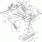 500 - E982764A Front suspension and ski 500 indy 0982764(a)(b) and euro...