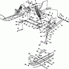 700 XCR - 0985678 Front suspension and ski 700 xcr 0985678(a) and european...