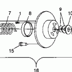 TRAIL RMK - 0980961 Привод сцепления