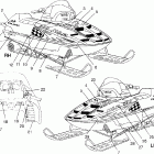 600 XCR - 0985677 Decals 600 xcr 0985677
