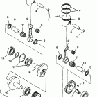 TRAIL RMK - 0980961 Piston and crankshaft trail rmk 0980961