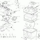 440 XCR - 0981660 Масляный бак и воздуховод