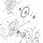 700 XCR - 0985678 Water pump 700 xcr 0985678(a) and european 700 xcr e9856...