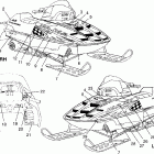 700 XCR - 0985678 Decals 700 xcr 0985678(a) and european 700 xcr e985678
