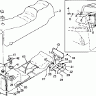 ULTRA TOURING - 0985378 Seat and gas tank ultra touring 0985378 and european ult...