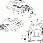 600 RMK - 0980958 Капот