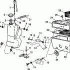 WIDETRAK LX - 0982065 Oil tank  /  air box widetrak lx 0982065 and european wi...