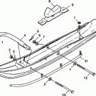 600 XC - 0981758 Ski 600 xc 0981758