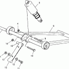 LITE TOURING - 0983133 Front torque arm