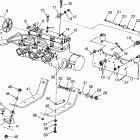 700 XCR - 0985678 Крепление двигателя