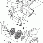XCF - 0981643 Blower housing and recoil starter xcf 0981643