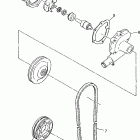 500 - E982764A Water pump 500 indy 0982764(a)(b) and european 500 indy ...