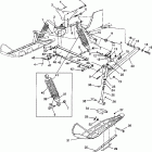 ULTRA - 0986778 Front suspension and ski