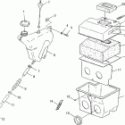 0970566 700 SKS Oil tank / air box 700 rmk 0970966, 700 sks 0970566 and ...