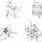 E972761 EURO TRAIL Battery box trail touring 0972262 and european trail tou...