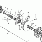 E972761 EURO TRAIL Drive clutch trail 0972761, european trail e972761,  tra...