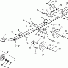0972760 440 L/C Rail mounting (suspension) 440 lc 0972760