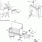 0972065 WIDETRAK LX Battery box widetrak lx 0972065 and  european widetrak l...