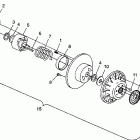 0975677 600 XCR Привод сцепления