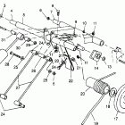 0972964 500 RMK Rear torque arm 500 0972764, european 500 e972764 and 50...