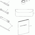 0971660 440 XCR Tool kit 440 xcr 0971660