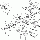 0975677 600 XCR Rail mounting (suspension) 600 xcr 0975677, 600 xcr se h...