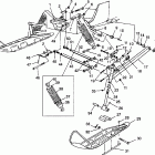 0970678 ULTRA SP Front suspension and ski ultra sp 0970678