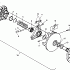 0972964 500 RMK Drive clutch 500 0972764,  european 500 e972764, 500 sks...