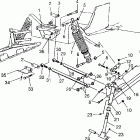 0971760 440 XC Front suspension 440 xc 0971760