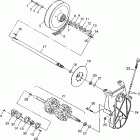 0971660 440 XCR Drive train 440 xcr 0971660