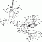 0973365 CLASSIC TOURING Oil tank  /  air box classic touring 0973365 and europea...