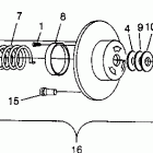 0973776 XLT LTD SP Driven clutch xlt ltd sp 0973776