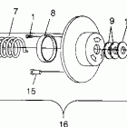 0970756 XLT Driven clutch xlt 0970756, xlt sks 0970556, and xlt rmk ...