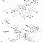 0972964 500 RMK Rail mounting (suspension) 500 0972764,  european 500 e9...