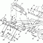 0971660 440 XCR Front torque arm 440 xcr 0971660