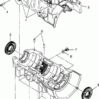 0972964 500 RMK Crankcase 500 0972764,  european 500 e972764,  500 sks 0...