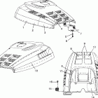 0970566 700 SKS Капот