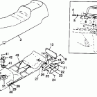 0973357 XLT TOURING Seat and gas tank xlt touring 0973357 and european xlt t...