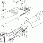 0972964 500 RMK Seat and gas tank 500 0972764, european 500 e972764, 500...
