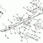 0971760 440 XC Rail mounting (suspension) 440 xc 0971760