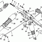 0973357 XLT TOURING Rear torque arm xlt touring 0973357 and european xlt tou...
